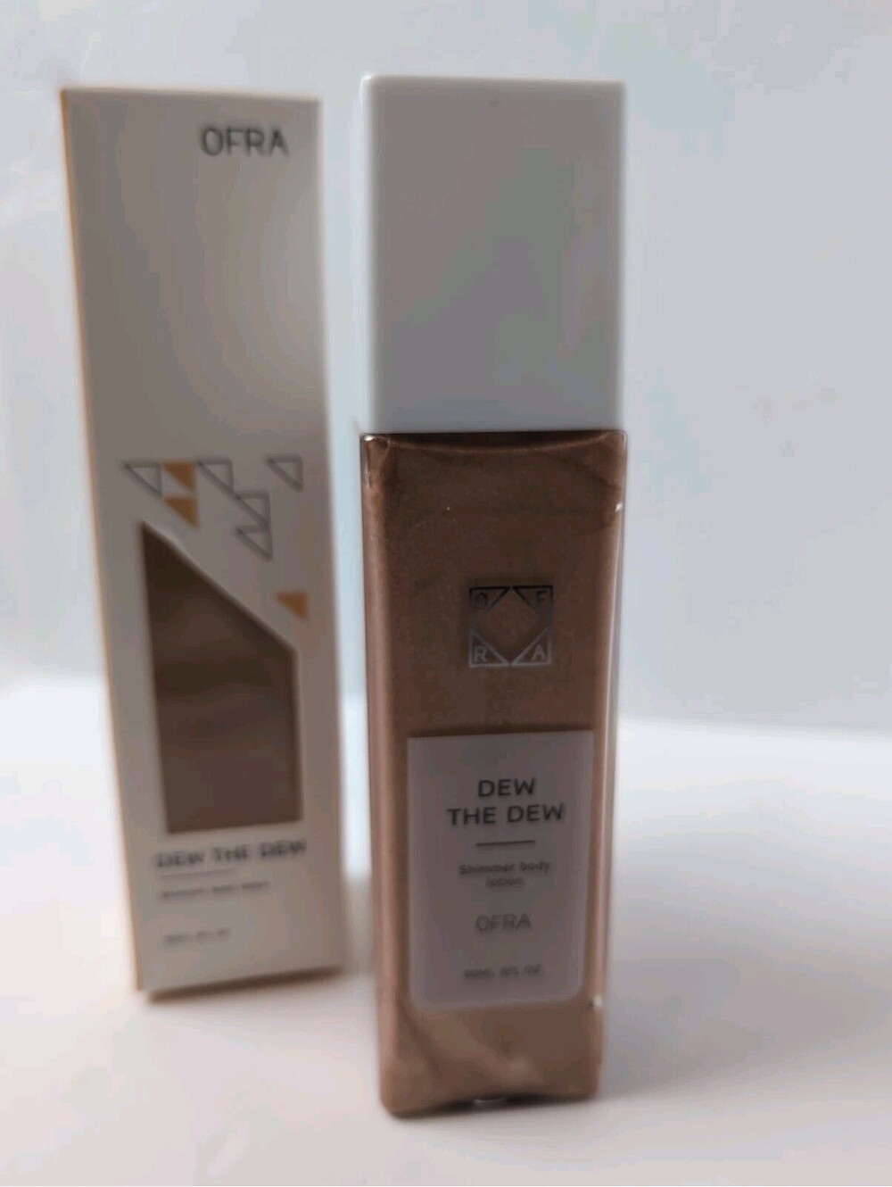 OFRA Dew the Dew Shimmer Body Lotion 3 Oz Rose Quartz Color